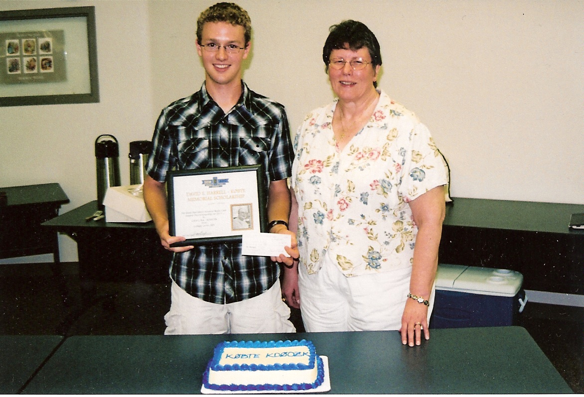 Caleb Boe KDOZK and Mrs. Jenny Harrell